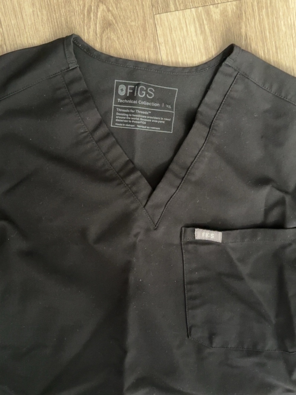 Figs Catarina scrub top XS